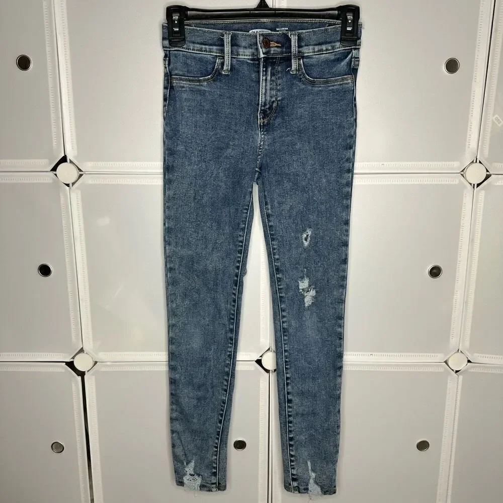 Old Navy Distressed Ballerina Jeggings Size 12